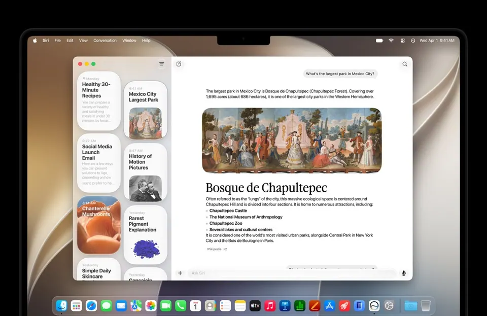 Siri AI trên macOS 27: hướng dẫn dùng từ A-Z
