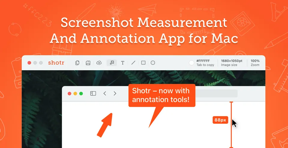 Shottr chụp & chú thích màn hình. (Ảnh: shottr.cc)
