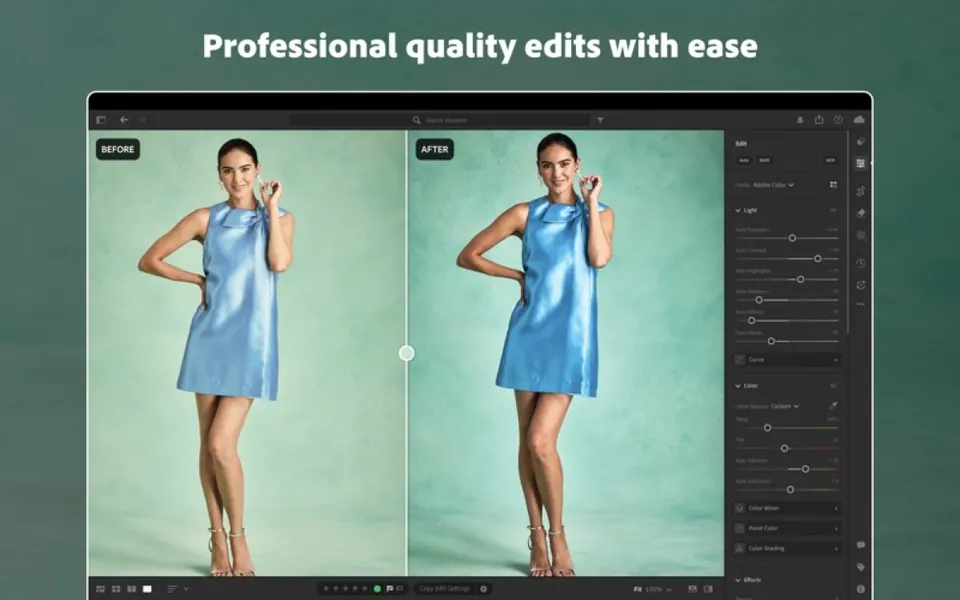 Lightroom cho Mac trong gói Photography
